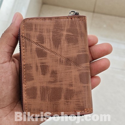 Premium PU Leather Accordion Card Holder Wallet